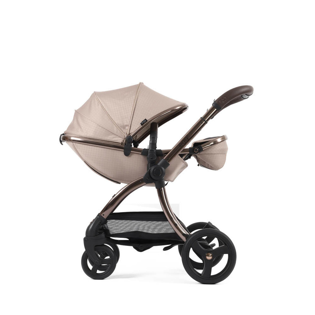 Egg® 3 Pushchair With Seat Liner Special Edition - Houndstooth Almond   