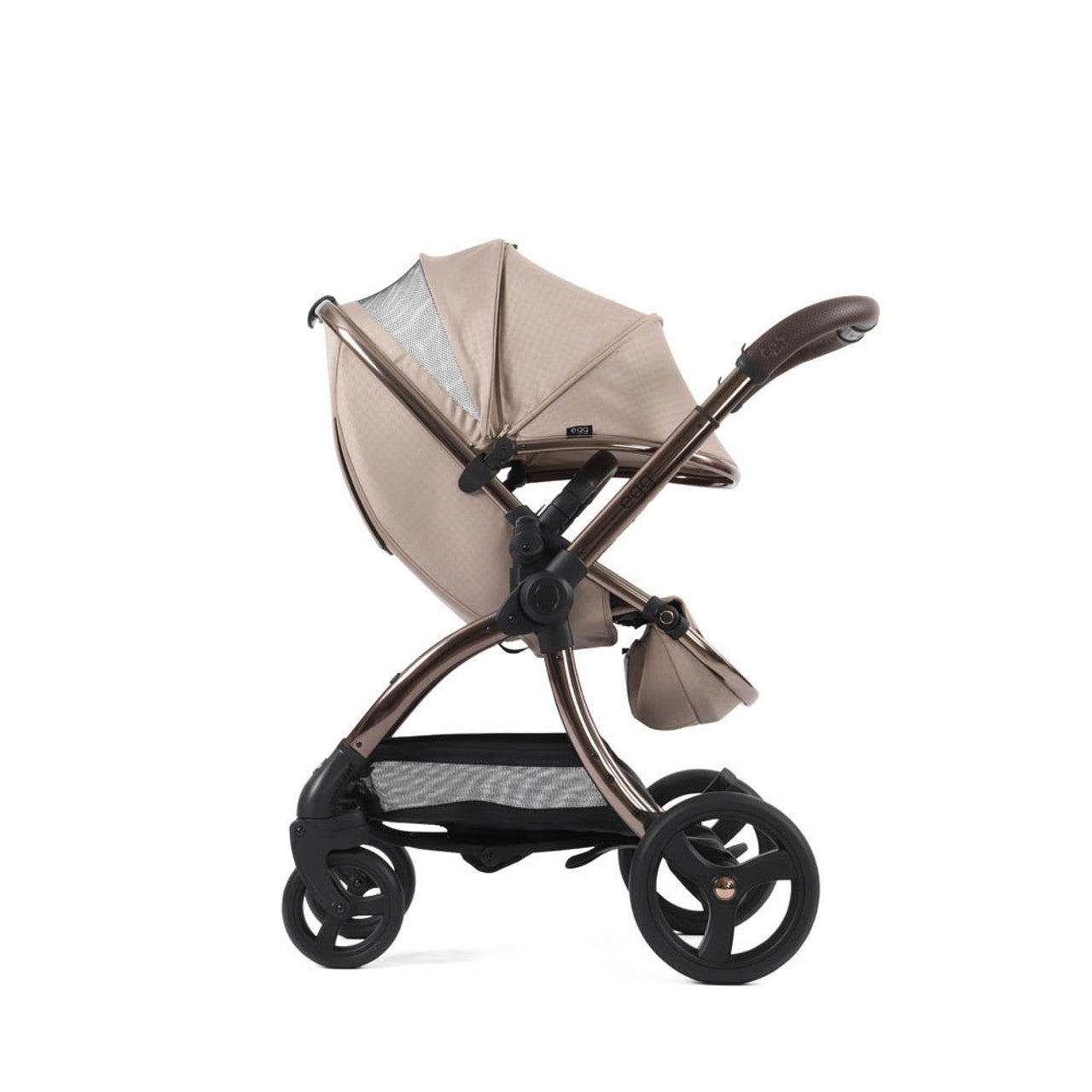 Egg® 3 Pushchair With Seat Liner Special Edition - Houndstooth Almond   