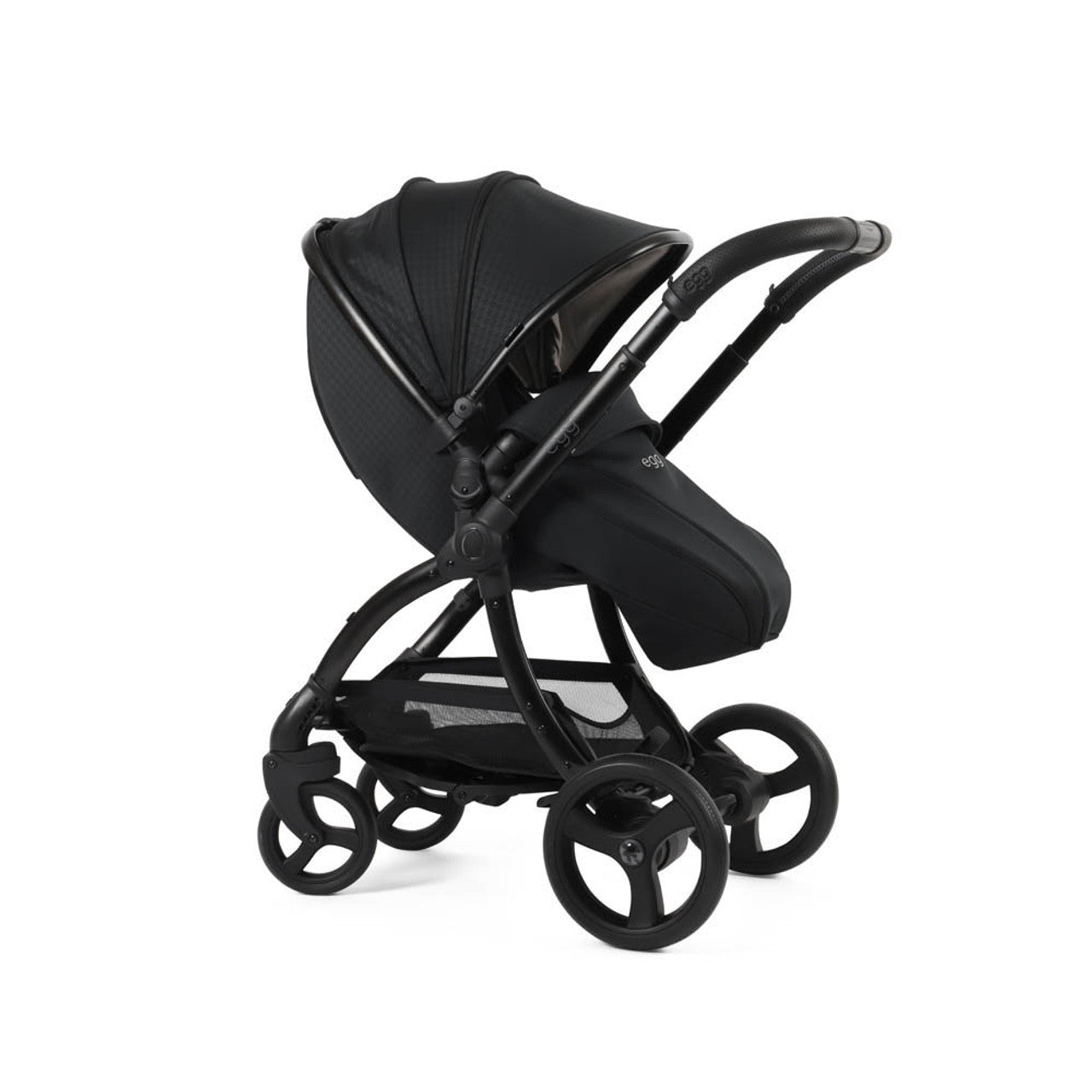 Egg® 3 Pushchair + Carrycot 2 in 1 Pram Special Edition - Houndstooth Black   