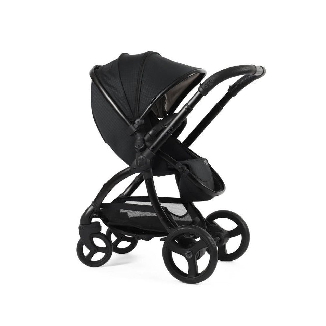 Egg® 3 Pushchair + Carrycot 2 in 1 Pram Special Edition - Houndstooth Black   