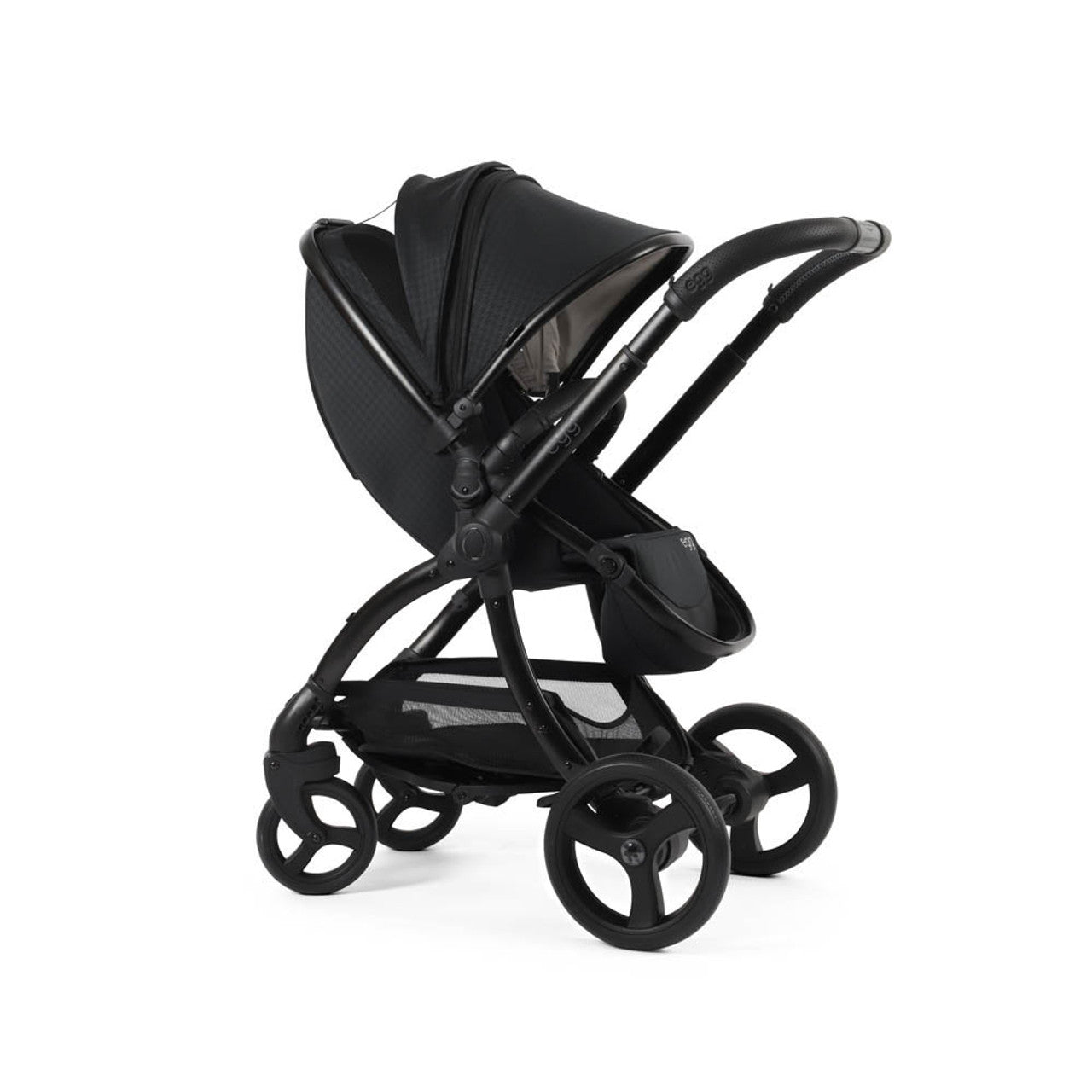 Egg® 3 Pushchair + Carrycot 2 in 1 Pram Special Edition - Houndstooth Black   