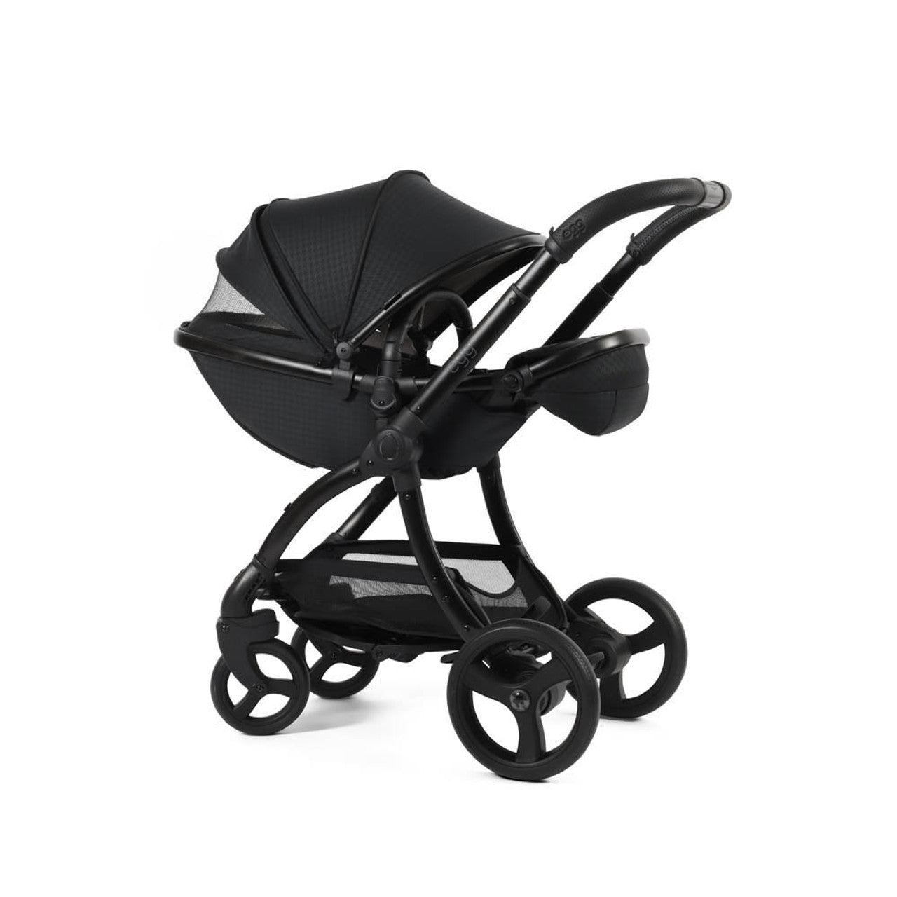 Egg® 3 Pushchair + Carrycot 2 in 1 Pram Special Edition - Houndstooth Black   