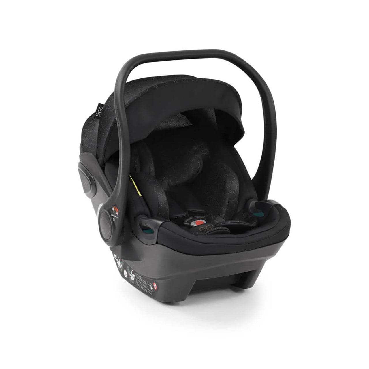 Egg® Shell i-Size Newborn Car Seat - Black Geo -  | For Your Little One