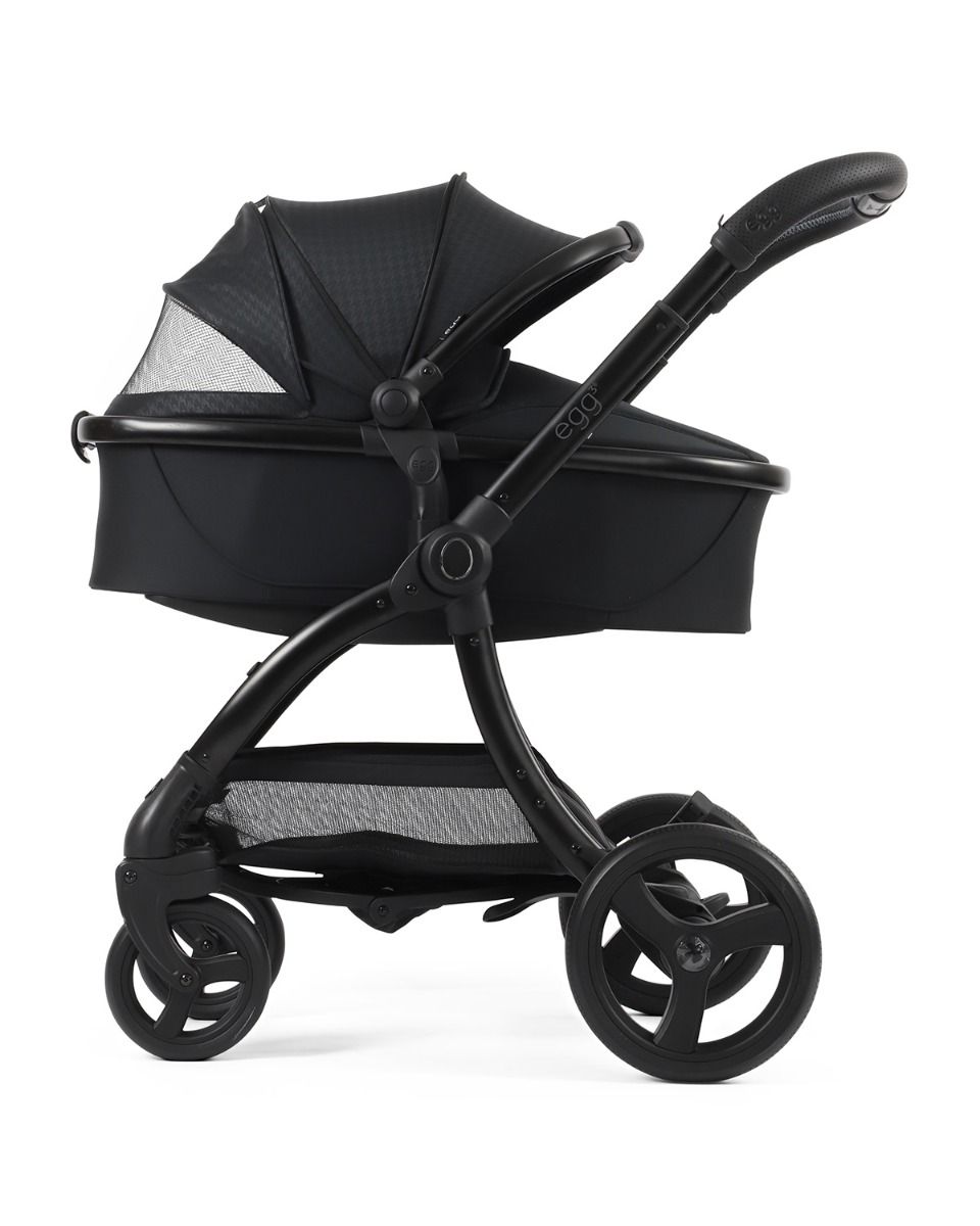 Egg® 3 Luxury Shell i-Size Travel System Bundle - Houndstooth Black -  | For Your Little One