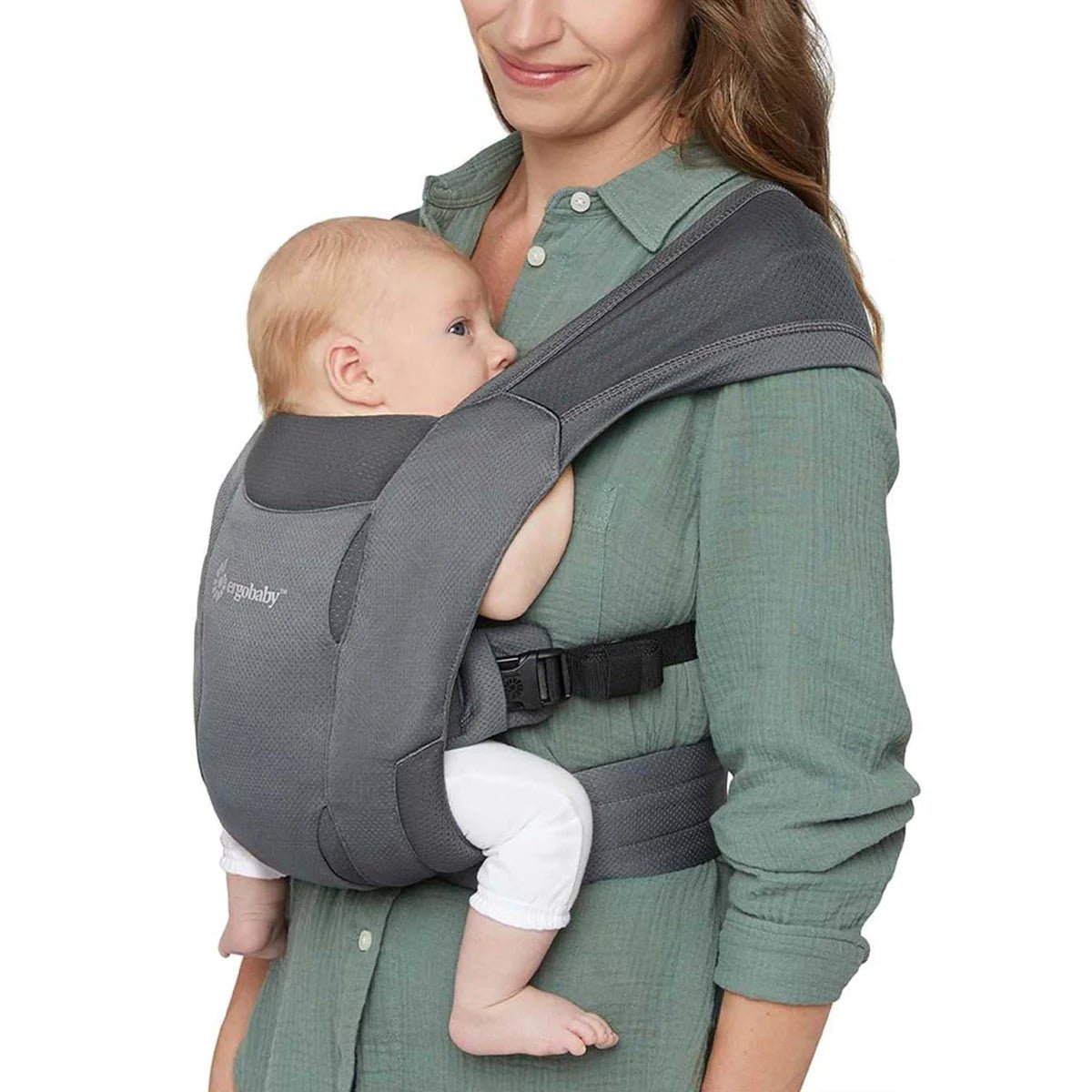 Ergobaby Carrier Embrace Soft Air Mesh - Washed Black - For Your Little One