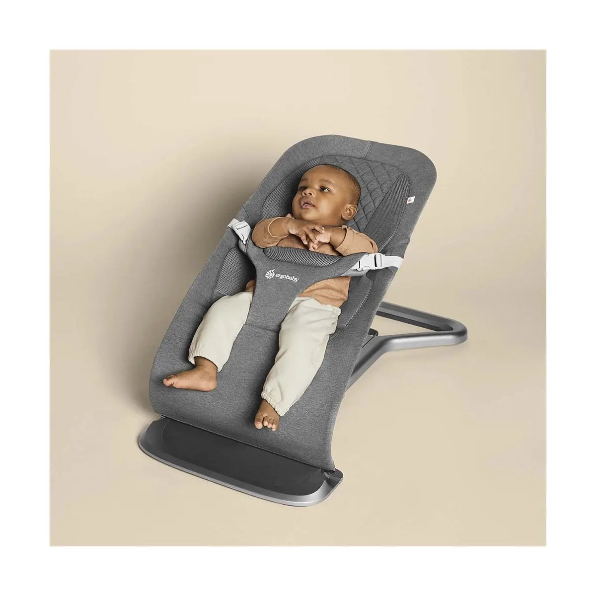 Ergobaby Evolve Bouncer - Charcoal Grey - For Your Little One