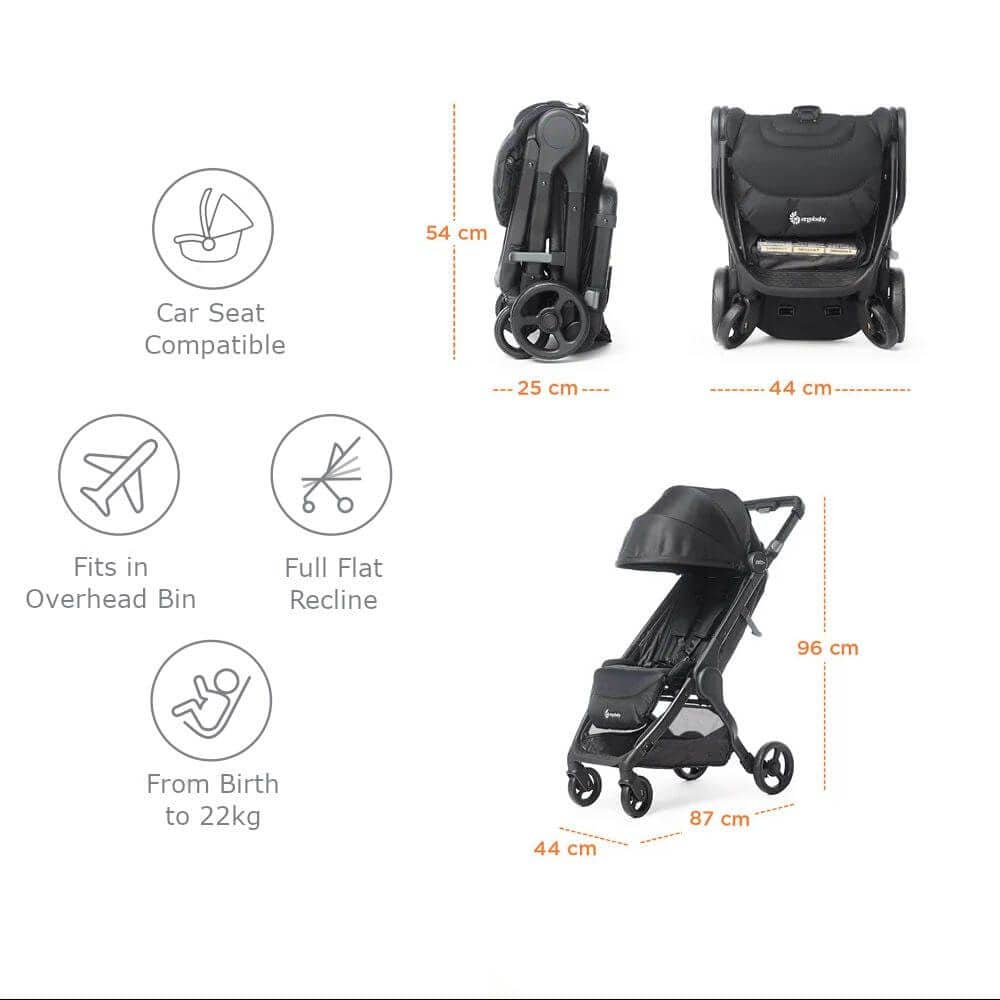 Ergobaby Metro+ Compact Pushchair - For Your Little One