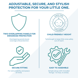 Extendable Baby Fireguard - For Your Little One