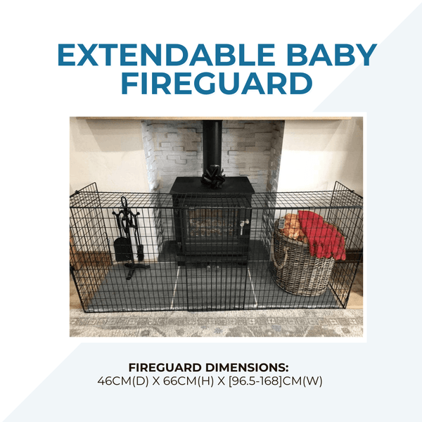 Extendable Baby Fireguard - For Your Little One