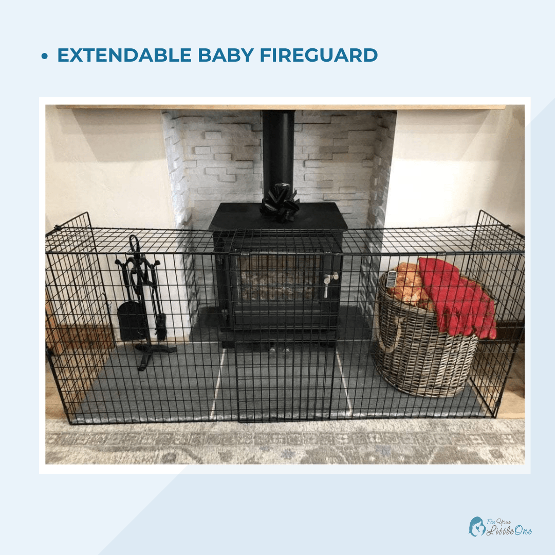 Extendable Baby Fireguard - For Your Little One