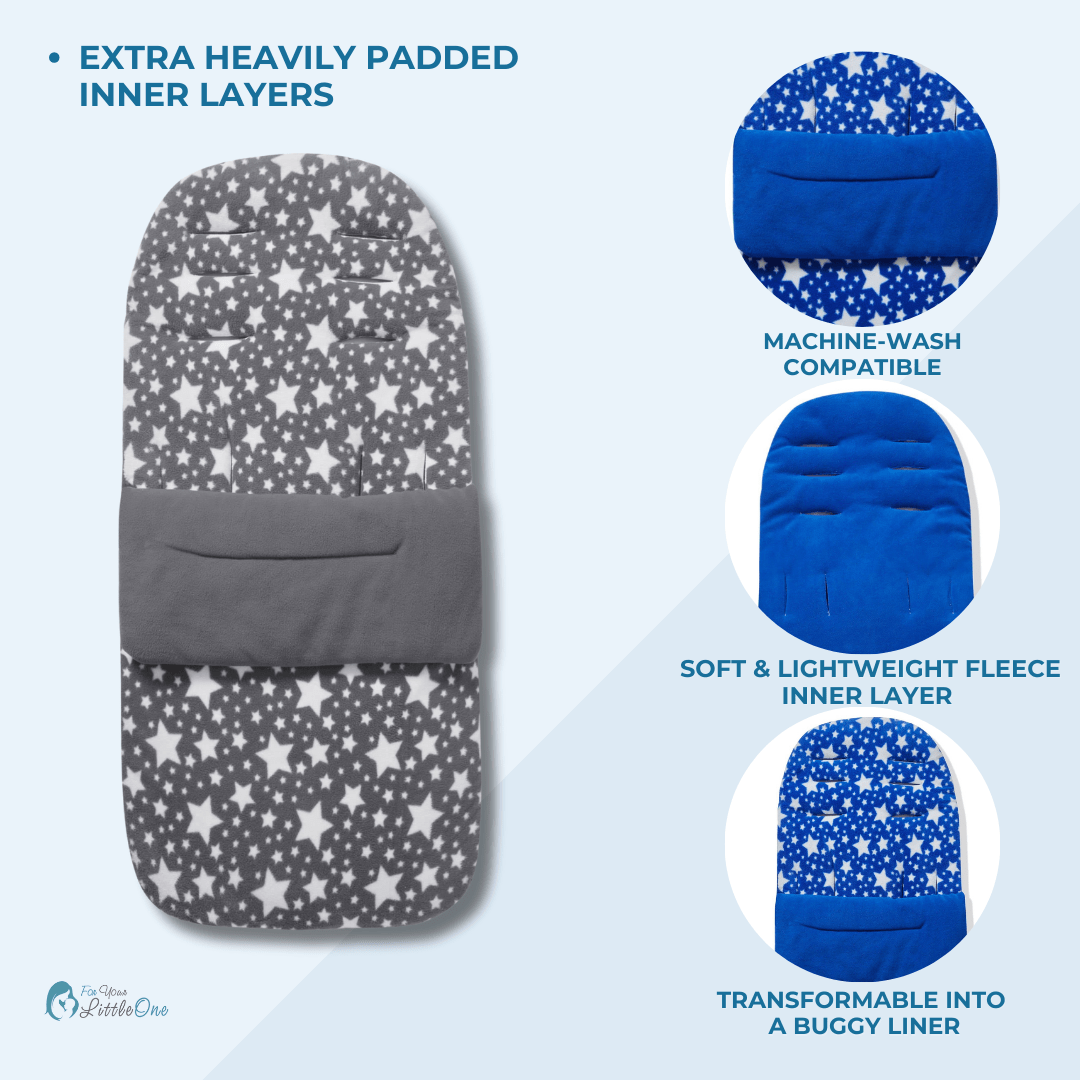 Bugaboo Fleece Footmuff / Cosy Toes | Universal Fit