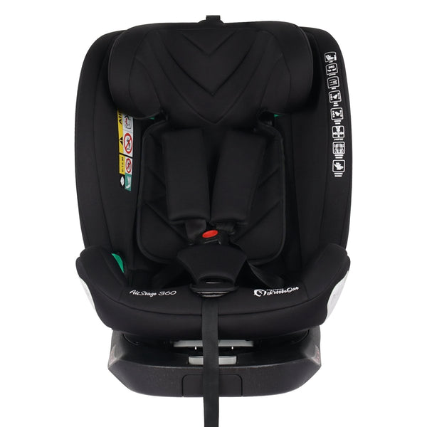 For Your Little One AllStage 360 0/1/2/3 Car Seat - Midnight Black (Birth - 12 Years) - For Your Little One