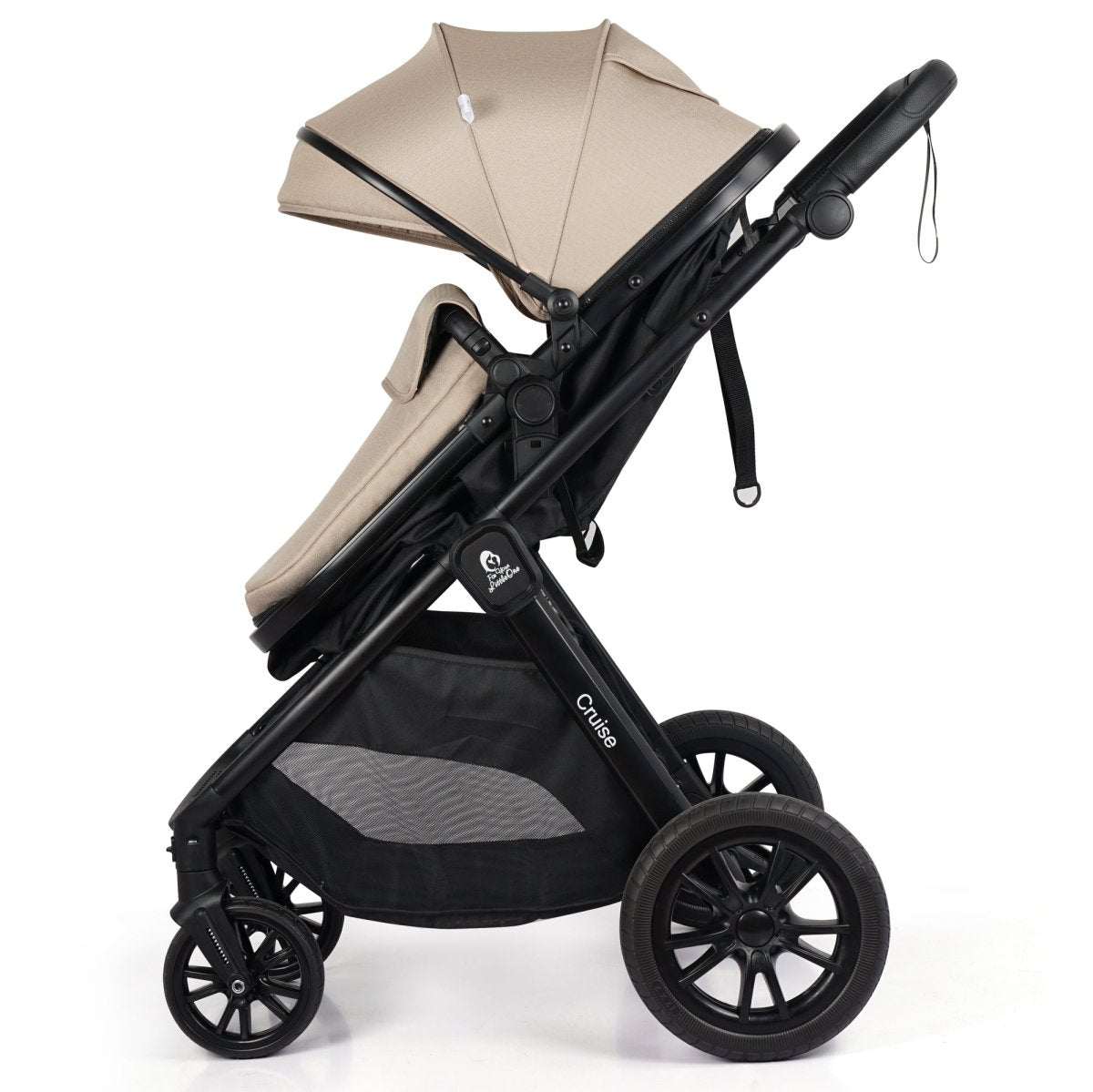 For Your Little One Cruise 3 In 1 Travel System With i - Size Car Seat - Dune Beige - For Your Little One