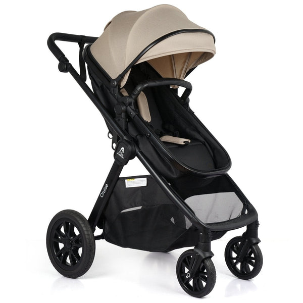 For Your Little One Cruise 3 In 1 Travel System With i - Size Car Seat - Dune Beige - Grade A - For Your Little One