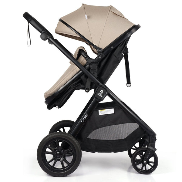For Your Little One Cruise 3 In 1 Travel System With i - Size Car Seat - Dune Beige - Grade A - For Your Little One