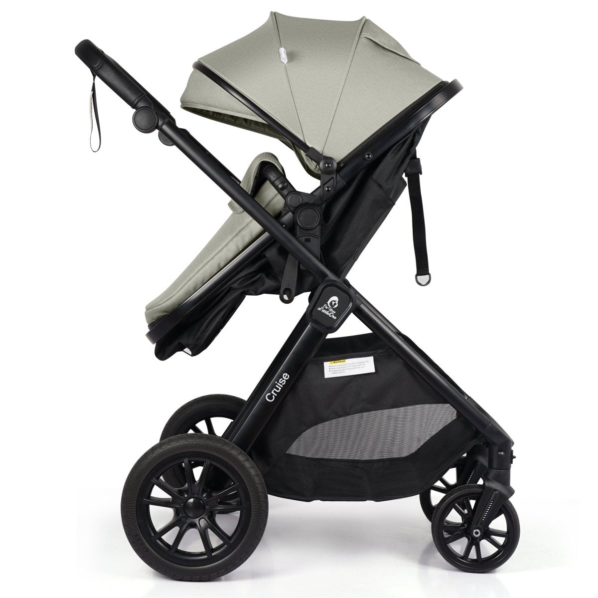 For Your Little One Cruise 3 In 1 Travel System With i - Size Car Seat - Pebble Sage - For Your Little One