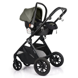 For Your Little One Cruise 3 In 1 Travel System With i - Size Car Seat - Pebble Sage (Free Cupholder And Seat Liner Included!) - For Your Little One