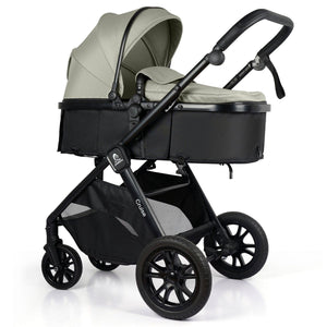 For Your Little One Cruise 3 In 1 Travel System With i - Size Car Seat - Pebble Sage (Free Cupholder And Seat Liner Included!) - For Your Little One