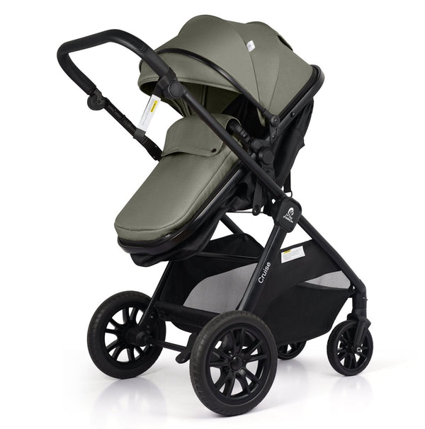 For Your Little One Cruise 3 In 1 Travel System With i - Size Car Seat - Pebble Sage (Free Cupholder And Seat Liner Included!) - For Your Little One
