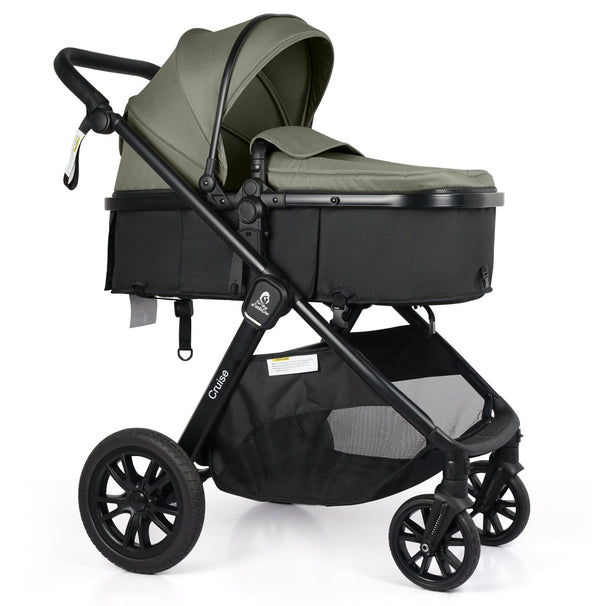 For Your Little One Cruise 3 In 1 Travel System With i - Size Car Seat - Pebble Sage (Free Cupholder And Seat Liner Included!) - For Your Little One