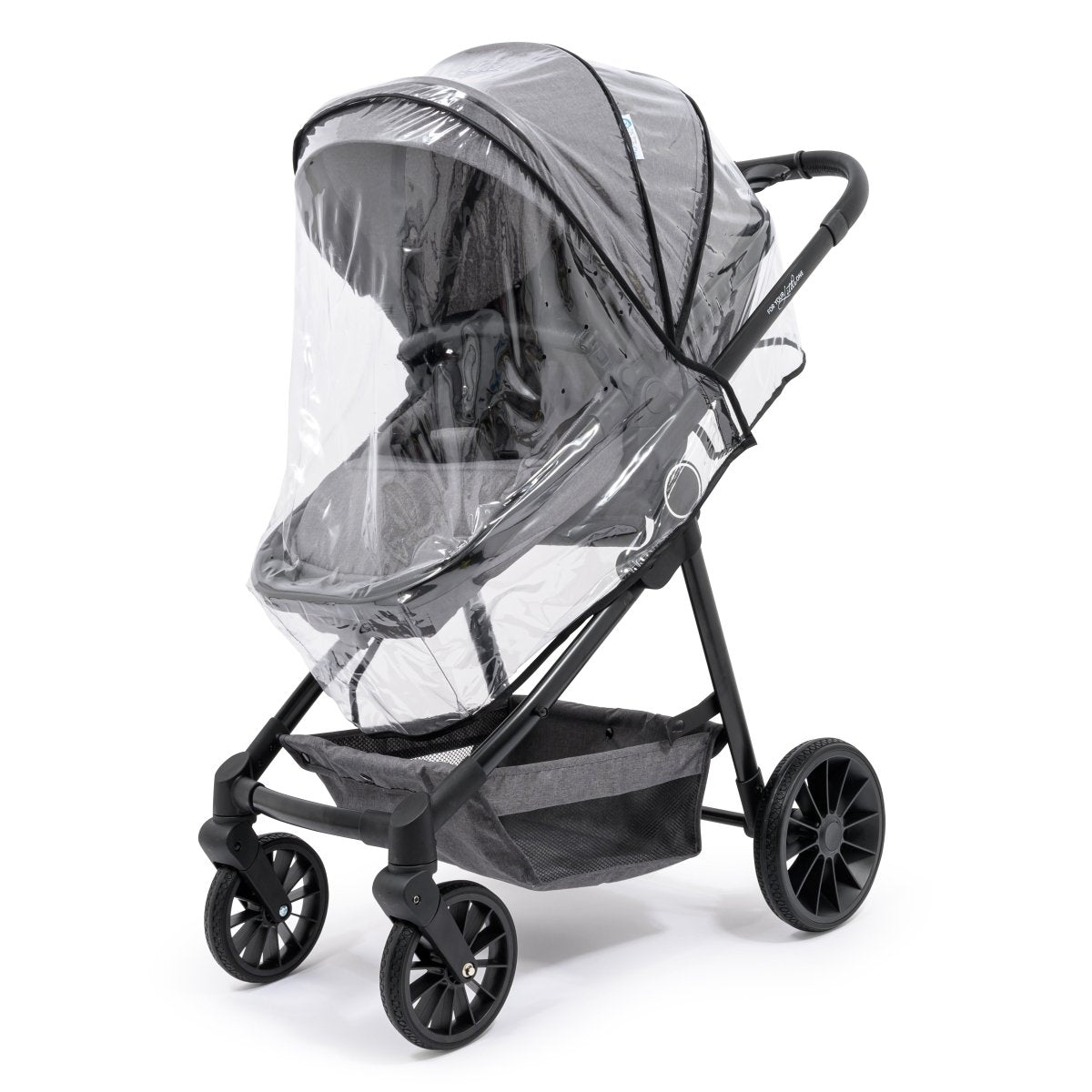 For Your Little One LITE 3 In 1 Travel System with i - Size Car Seat And Base - Slate Grey - For Your Little One