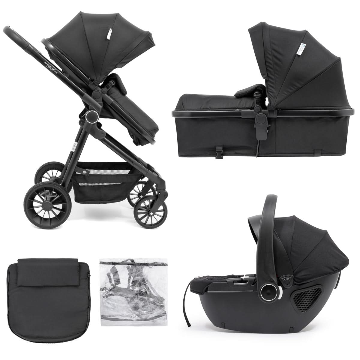 For Your Little One LITE 3 In 1 Travel System with i - Size Car Seat - Clearance "Grade A Return" - For Your Little One