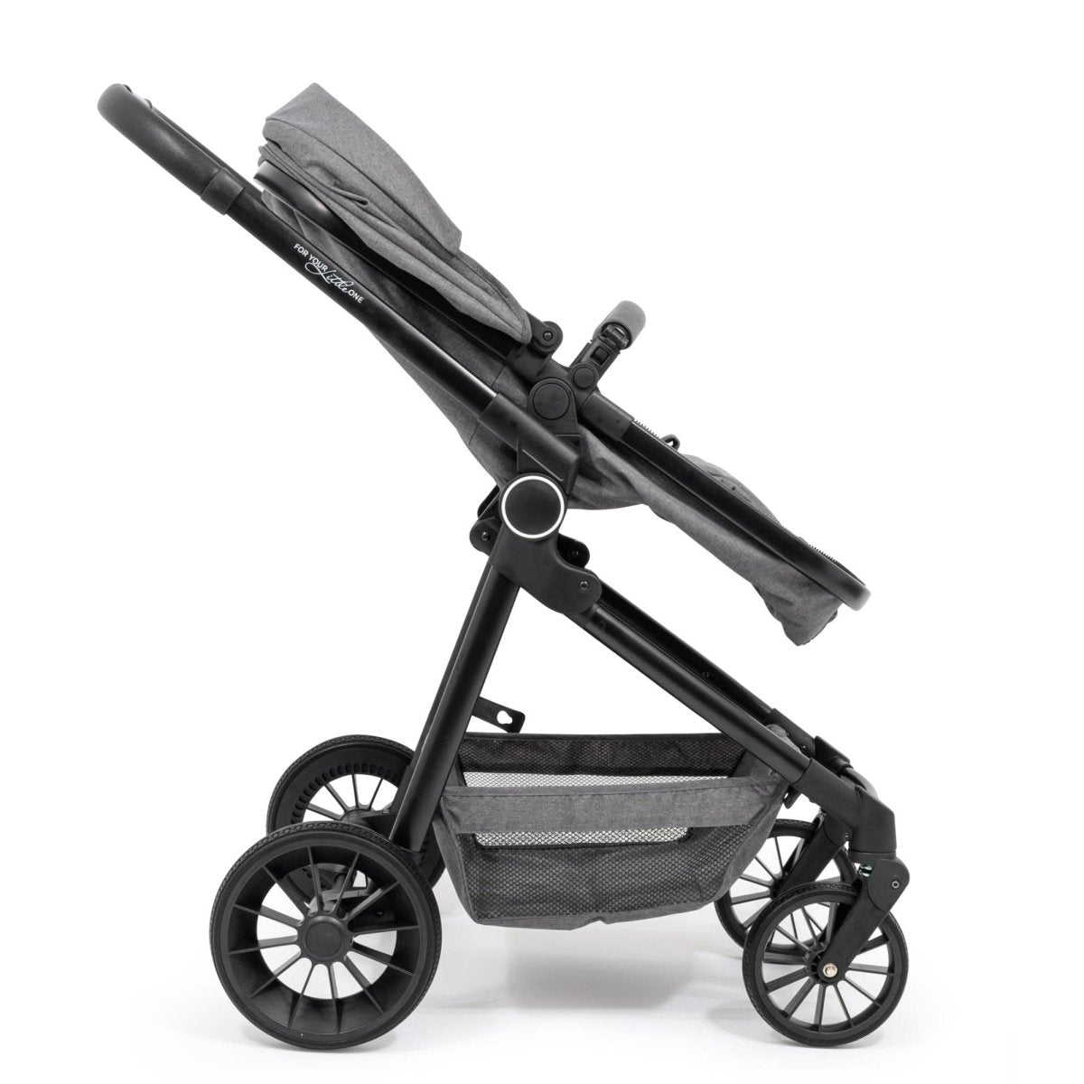 For Your Little One LITE 3 In 1 Travel System with i - Size Car Seat - Slate Grey - Clearance Grade A Return - For Your Little One