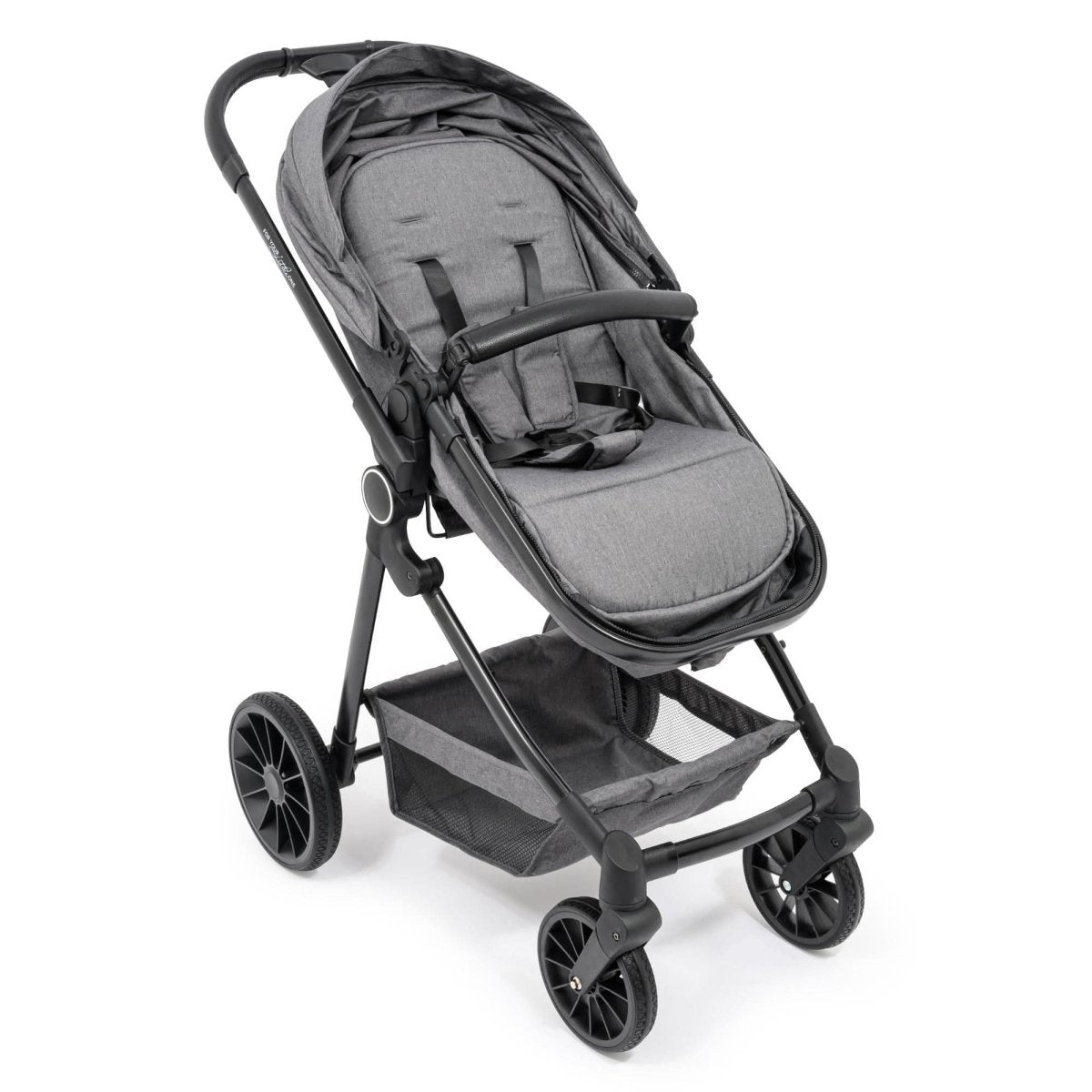 For Your Little One LITE 3 In 1 Travel System with i - Size Car Seat - Slate Grey - Clearance Grade A Return - For Your Little One