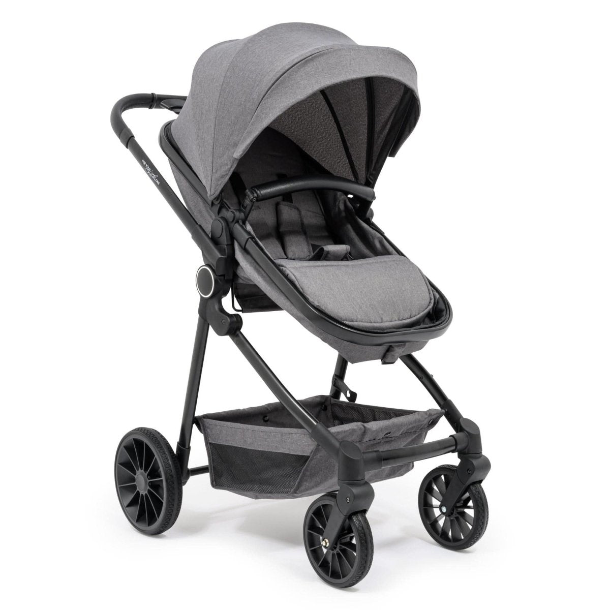 For Your Little One LITE 3 In 1 Travel System with i - Size Car Seat - Slate Grey - Clearance Grade A Return - For Your Little One