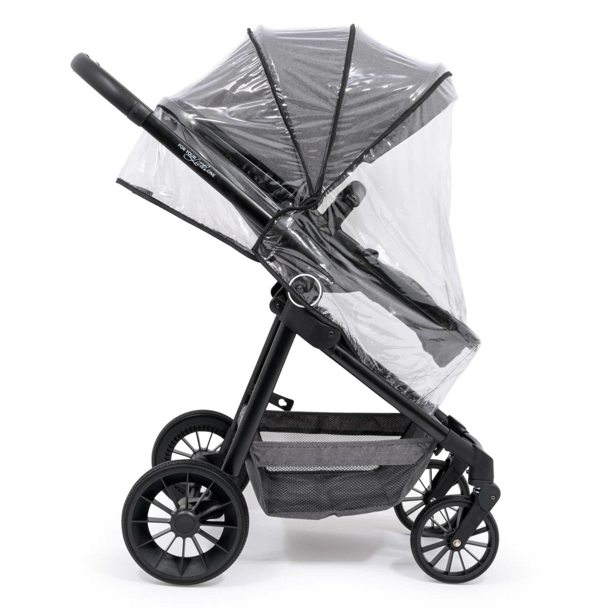 For Your Little One LITE 3 In 1 Travel System with i - Size Car Seat - Slate Grey - Clearance Grade A Return - For Your Little One