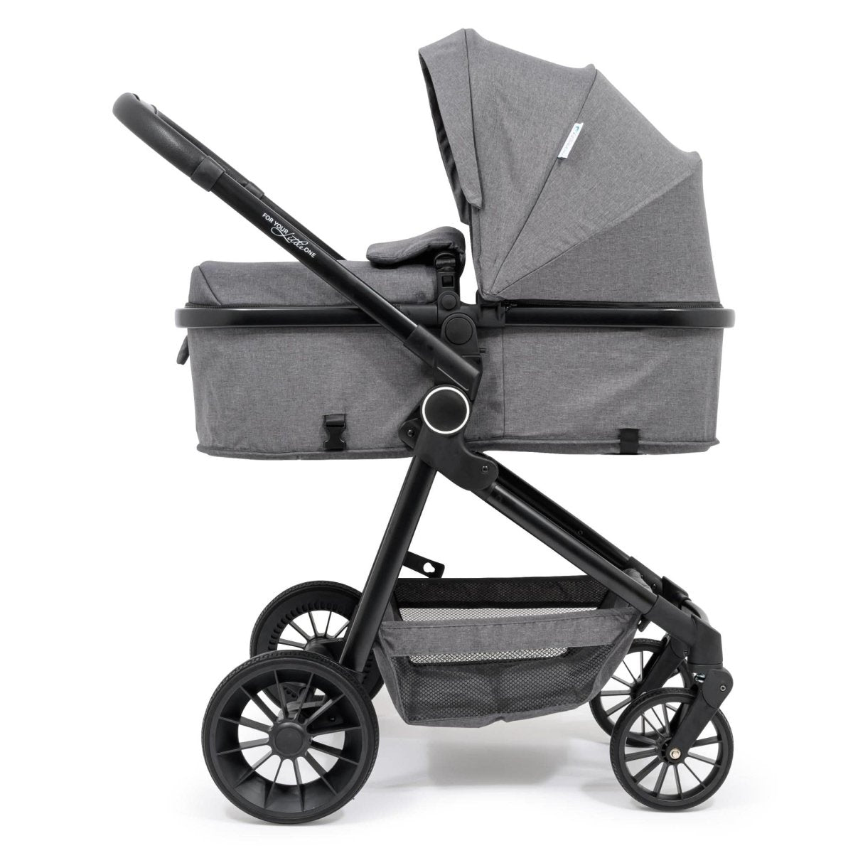 For Your Little One LITE 3 In 1 Travel System with i - Size Car Seat - Slate Grey - Clearance Grade A Return - For Your Little One