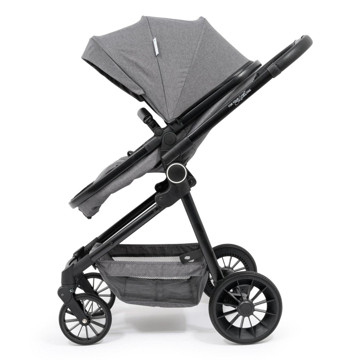For Your Little One LITE 3 In 1 Travel System with i - Size Car Seat - Slate Grey - Clearance Grade A Return - For Your Little One