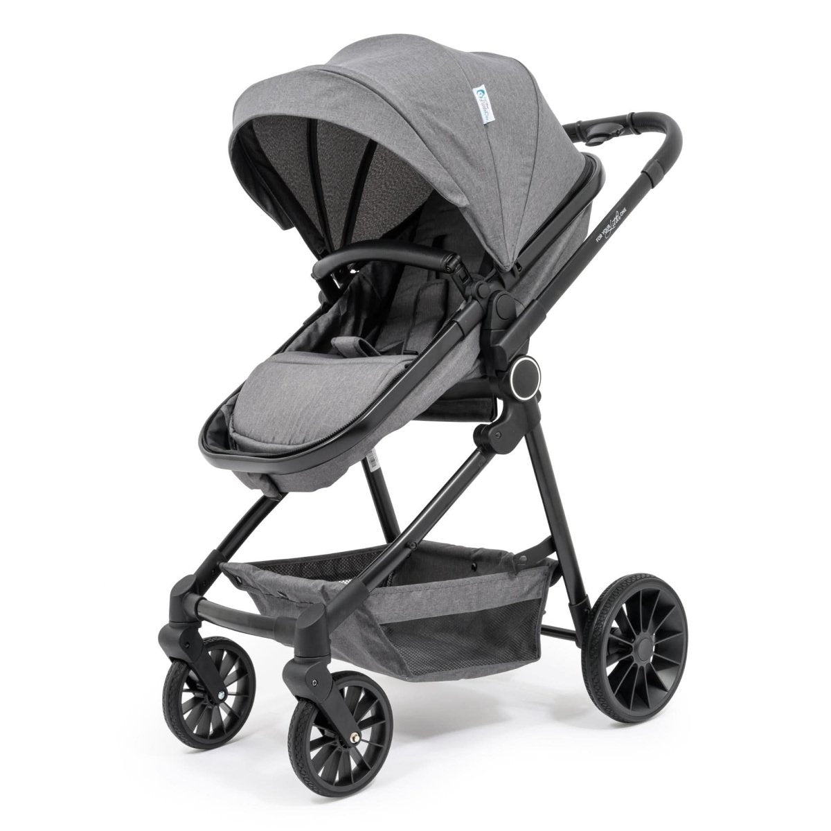 For Your Little One LITE 3 In 1 Travel System with i - Size Car Seat - Slate Grey - Clearance Grade A Return - For Your Little One
