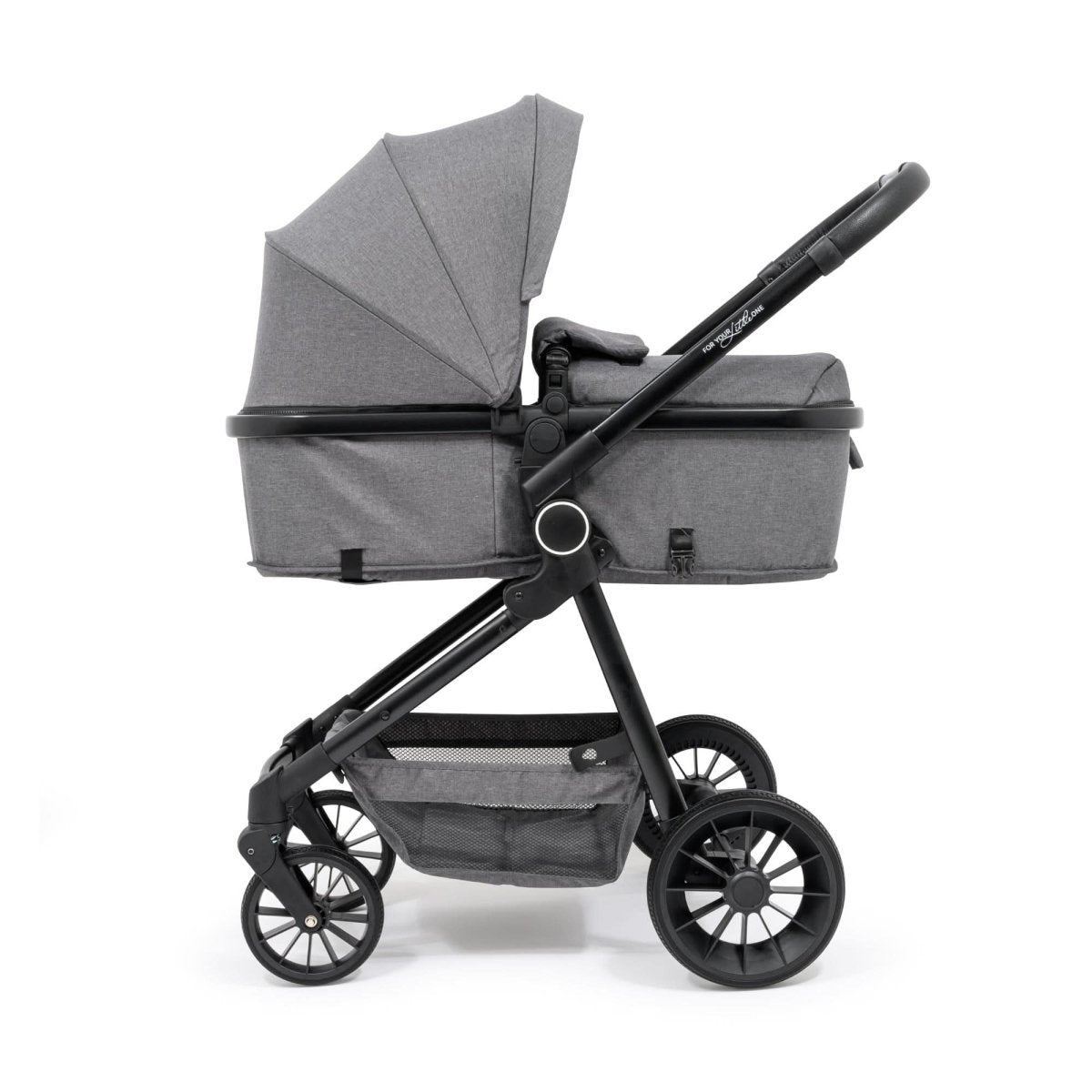 For Your Little One LITE 3 In 1 Travel System with i - Size Car Seat - Slate Grey - Clearance Grade A Return - For Your Little One