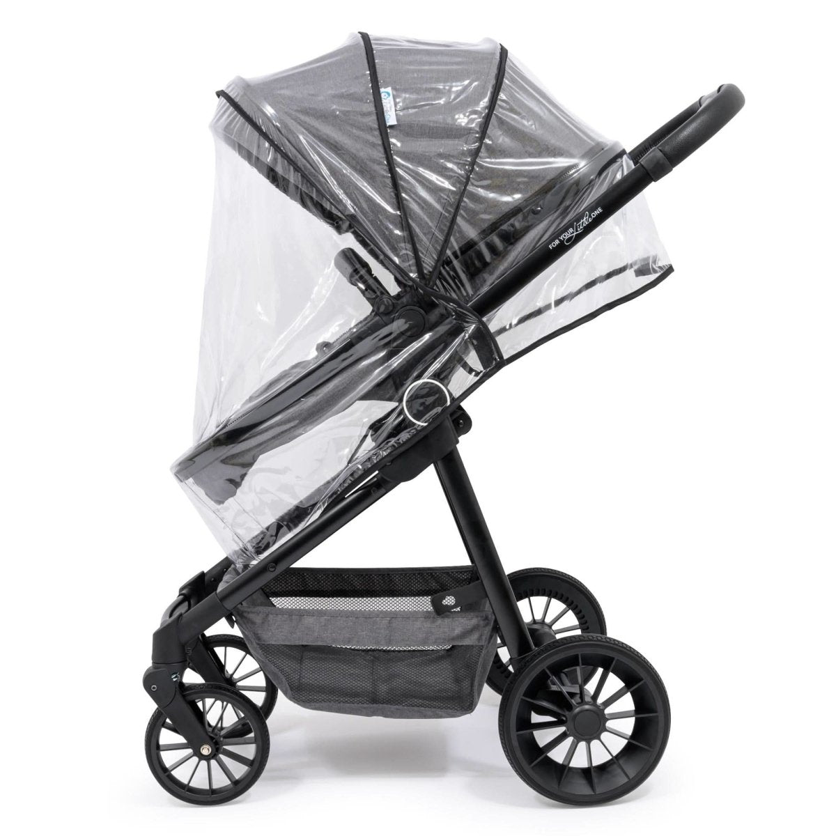 For Your Little One LITE 3 In 1 Travel System with i - Size Car Seat - Slate Grey - Clearance Grade A Return - For Your Little One