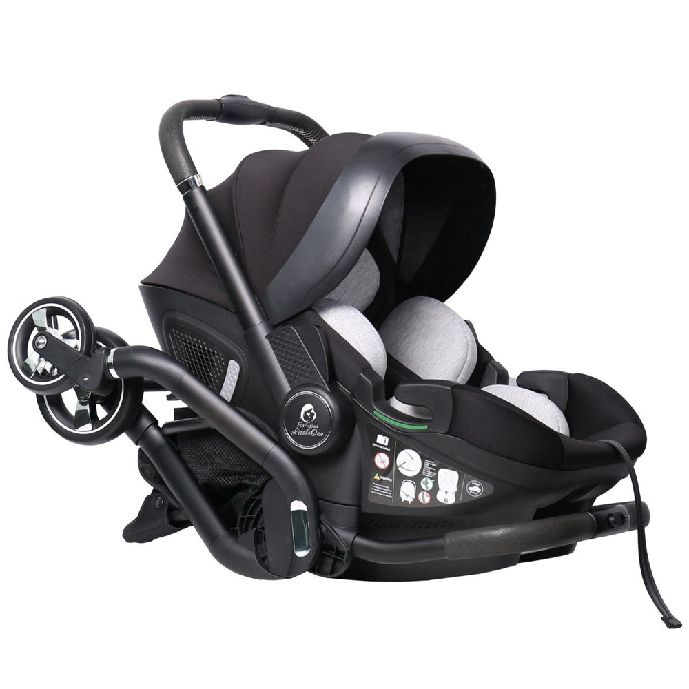 For Your Little One Qubi Infant Car Seat & Stroller & Base - Eclipse Black - For Your Little One