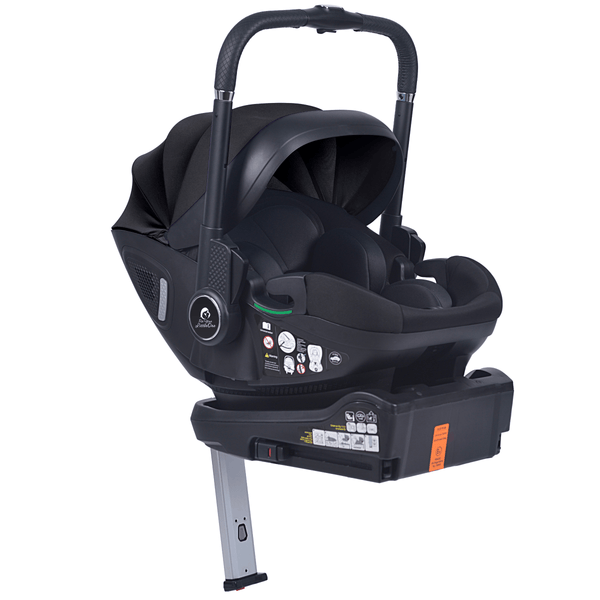 For Your Little One Qubi Infant Car Seat & Stroller 7 Piece Bundle - Eclipse Black - For Your Little One