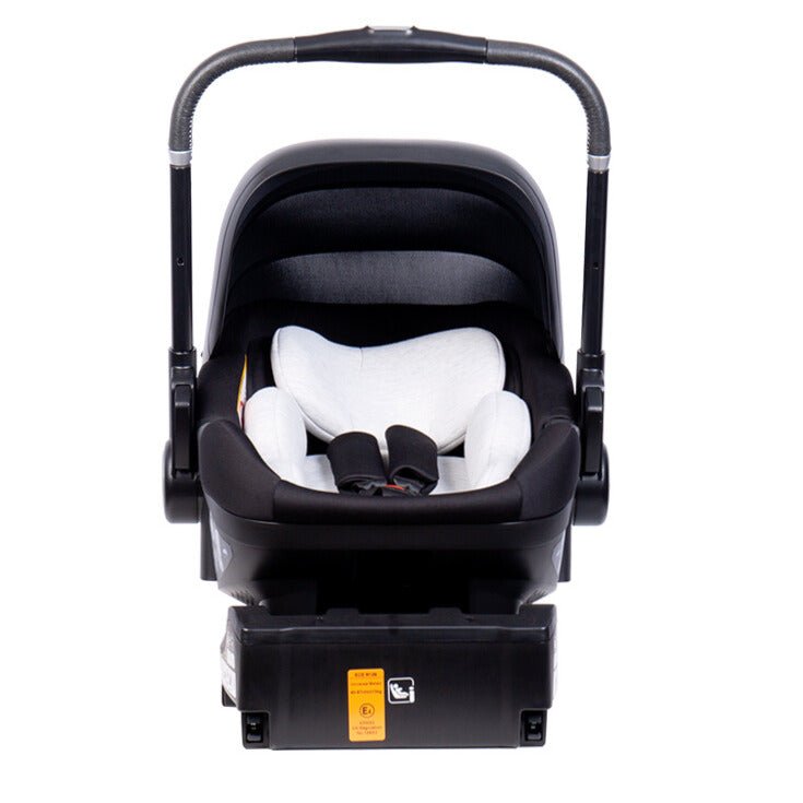 For Your Little One Qubi Infant Car Seat & Stroller 7 Piece Bundle - Eclipse Black - For Your Little One