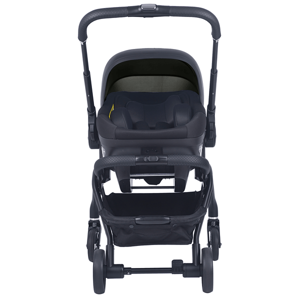 For Your Little One Qubi Infant Car Seat & Stroller 7 Piece Bundle - Olive Grey - For Your Little One
