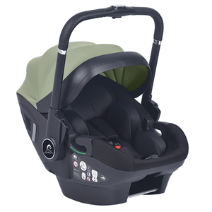 For Your Little One Qubi Infant Car Seat & Stroller 7 Piece Bundle - Sage Green - For Your Little One