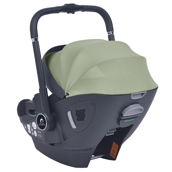 For Your Little One Qubi Infant Car Seat & Stroller 7 Piece Bundle - Sage Green - For Your Little One