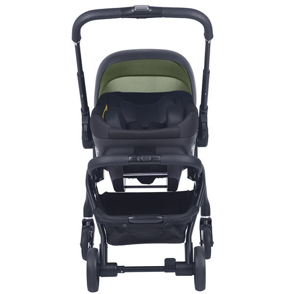 For Your Little One Qubi Infant Car Seat & Stroller 7 Piece Bundle - Sage Green - For Your Little One