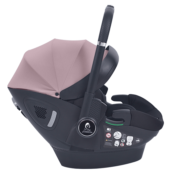 For Your Little One Qubi Infant Car Seat & Stroller - Pastel Pink - For Your Little One