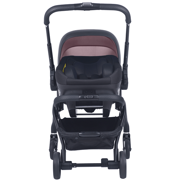 For Your Little One Qubi Infant Car Seat & Stroller - Pastel Pink - For Your Little One