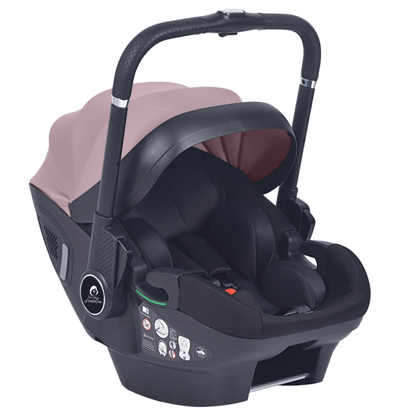 For Your Little One Qubi Infant Car Seat & Stroller - Pastel Pink - For Your Little One