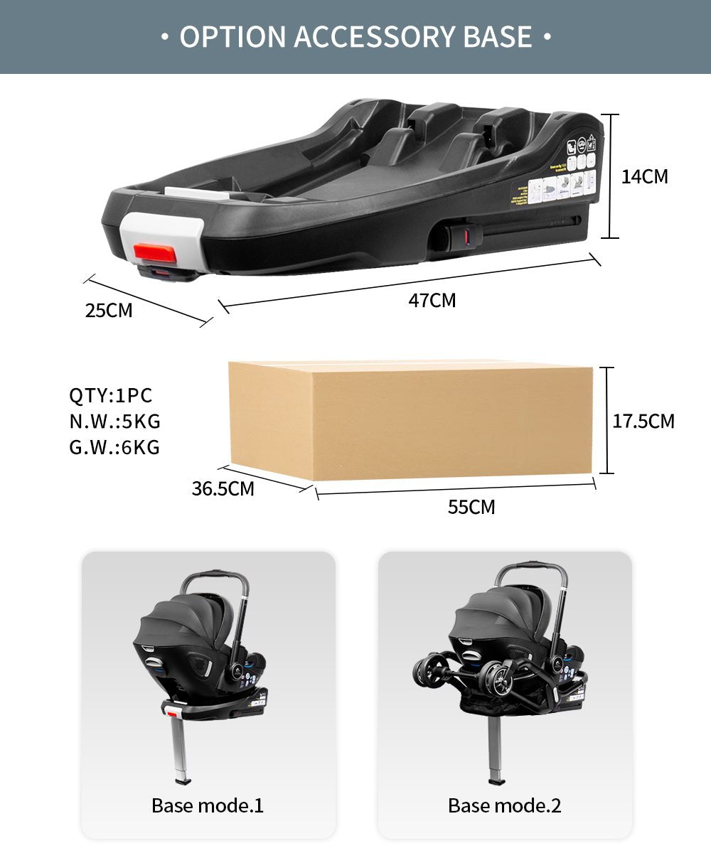 For Your Little One Qubi Isofix Car Seat Base - For Your Little One