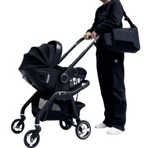 For Your Little One Qubi Mommy Changing Bag - Black - For Your Little One