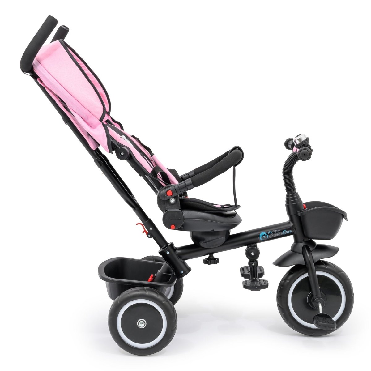 Foryourlittleone 4 in 1 Trike V3 - Pink (9m - 5y) - For Your Little One