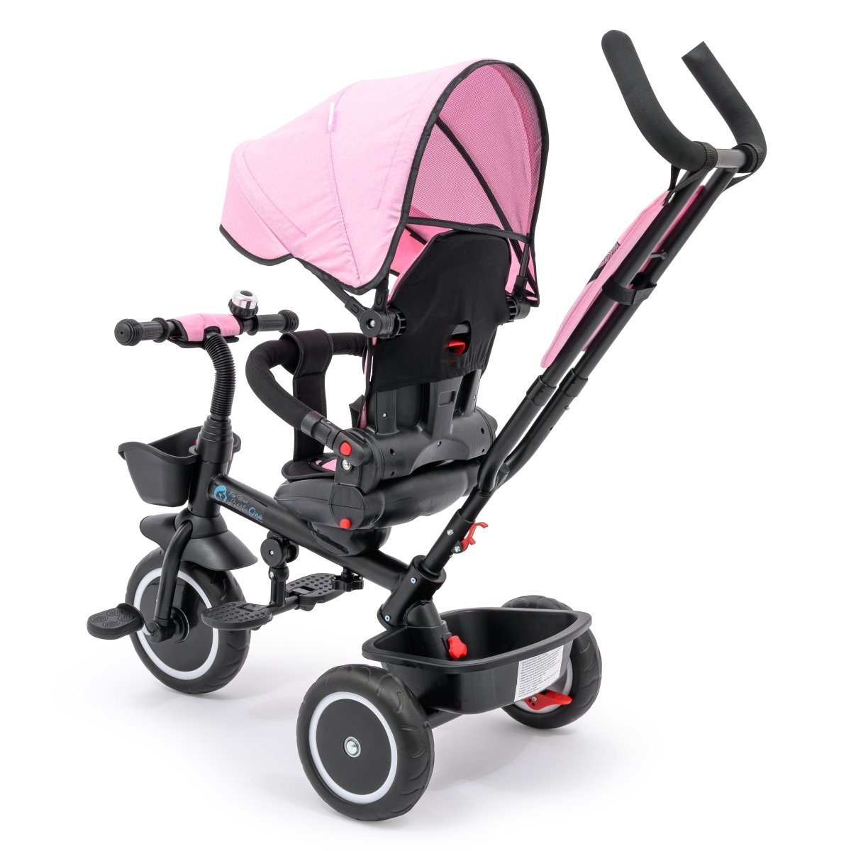 Foryourlittleone 4 in 1 Trike V3 - Pink (9m - 5y) - For Your Little One