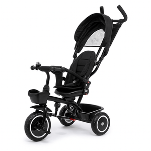 Foryourlittleone 6 in 1 Trike V3 - Black (9 months - 5 years) - For Your Little One